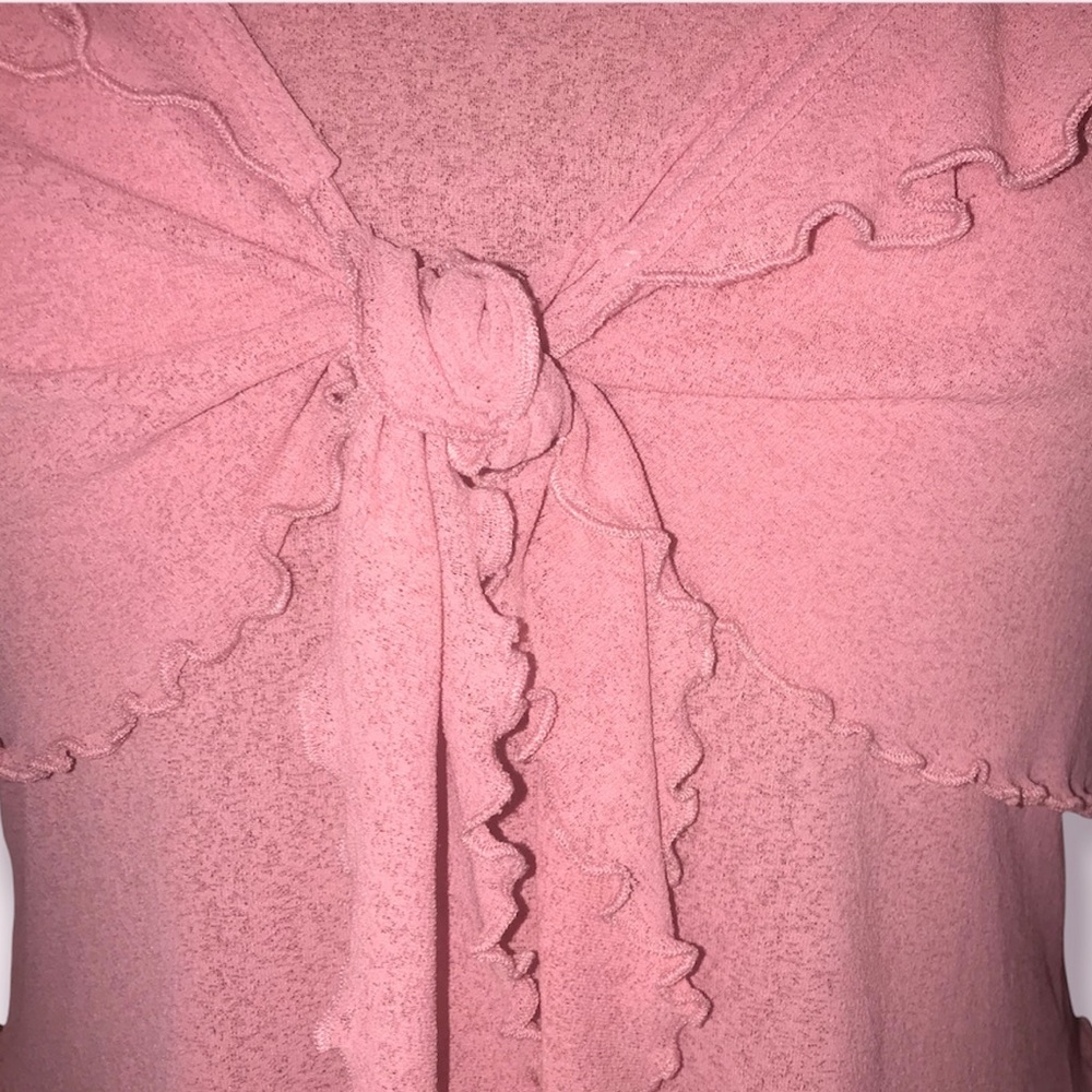 New York City Design Co. Woman’s Pink Top with Attached Tank